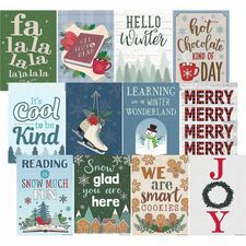 Teacher Created Resources Seasonal Classroom Posters - 11" Width x 15.7" Height - Multi