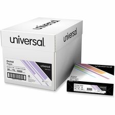 Universal Copy Paper - 20 lb Basis Weight - 75 g/m&amp;#178; Grammage - Orchid - 5000 Sheets - 500 Sheets per Ream - 10 / Carton