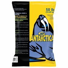 Zep Commercial Antarctica Ice Melt - Pellet - Calcium Chloride -24&amp;deg;F (-31.1&amp;deg;C) - 50 lb - 49 / Each
