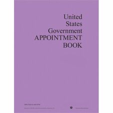 Unicor Fed Weekly Appointment Book - Weekly - 12 Month - January 2026 to December 2026 - 7:00 AM to 7:45 PM - Monday - Sunday - 1 Week Double Page Layout - Letter - 8 1/2" x 11" Sheet Size - White She