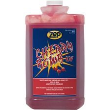 Zep Cherry Bomb LV Industrial Hand Cleaner - Cherry Scent - 1 gal - Dirt Remover, Grime Remover, Soil Remover, Ink Remover, Resin Remover, Paint Remover, Adhesive Remover, Tar Remover, Asphalt Remover