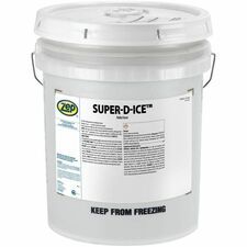 Zep Commercial Super D-Ice All-Temperature Ice Melt - Pellet - Rock Salt, Calcium Chloride -58&amp;deg;F (-50&amp;deg;C) - 40 lb - 1 Each