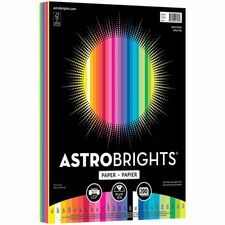 Neenah Spectrum Assortment Multipurpose Paper - Letter - 8 1/2" x 11" - 24 lb Basis Weight - Smooth - Heavyweight, Acid-free, Lignin-free - Eclipse Black, Stardust White, Vulcan Green, Terra Green, Ma