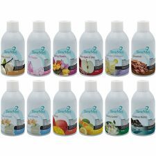 TimeMist Air Freshener Assortment - Clean and Fresh, Mango, Citrus, Country Garden, Caribbean Waters, Vanilla, Lavender Lemonade, Dutch Apple/Spice, Spring Flower, Baby Powder, Cinnamon - 30 Day - Lon