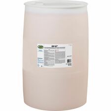 Zep Commercial EZ Floor Cleaner/Wax Stripper - For General Purpose, Floor, Hard Surface - Liquid - 7040 fl oz (220 quart) - Citrus Scent - Film-free, Ammonia-free - Orange, Clear - 1 Each