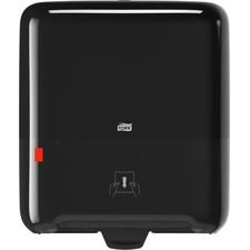 TORK Tork Matic Hand Towel Roll Dispenser Black H1 - Roll Dispenser - 15" Height x 13.2" Width x 8.1" Depth - Plastic - Black - Hygienic - 1 Carton