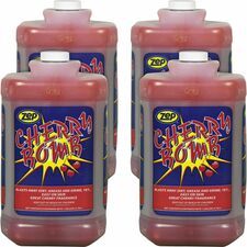 Zep Cherry Bomb Hand Soap - Cherry Scent - 1 gal - Bottle Dispenser - Dirt Remover, Grime Remover, Soil Remover, Ink Remover, Resin Remover, Paint Remover, Adhesive Remover, Tar Remover, Carbon Remove