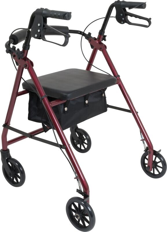 RLA6 ProBasics Aluminum Rollator with 6-inch Wheels