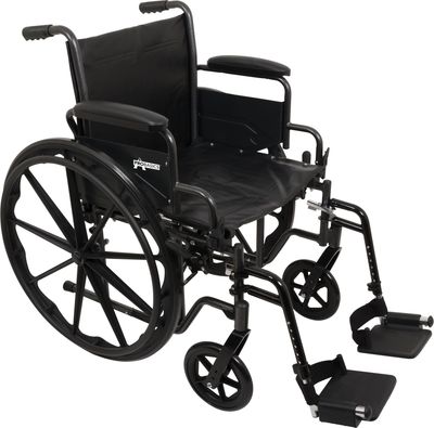 ProBasics Standard Wheelchair with 16" x 16" Seat and Swing-Away Footrests