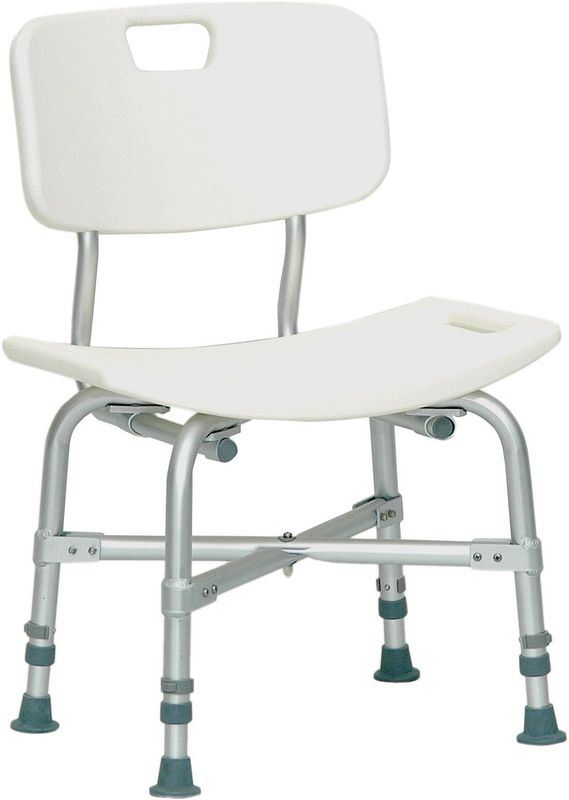 ProBasics Bariatric Shower Chair with Back 500 lbs. Weight Capacity # BSBCWB