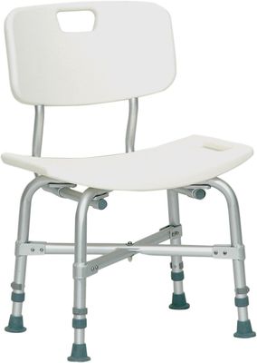 ProBasics Bariatric Shower Chair with Back 500 lbs. Weight Capacity # BSBCWB
