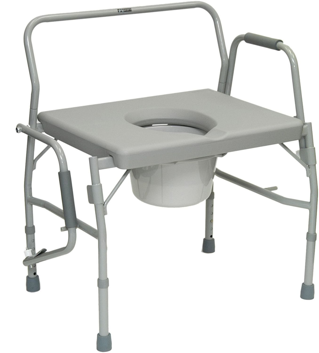 ProBasics Bariatric Drop-Arm Commode 650 lbs. Weight Capacity # BSBDAC