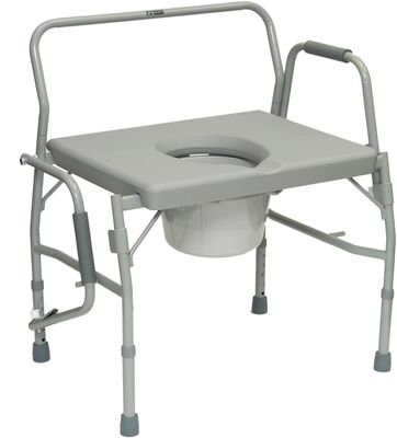 ProBasics Bariatric Drop-Arm Commode 650 lbs. Weight Capacity # BSBDAC