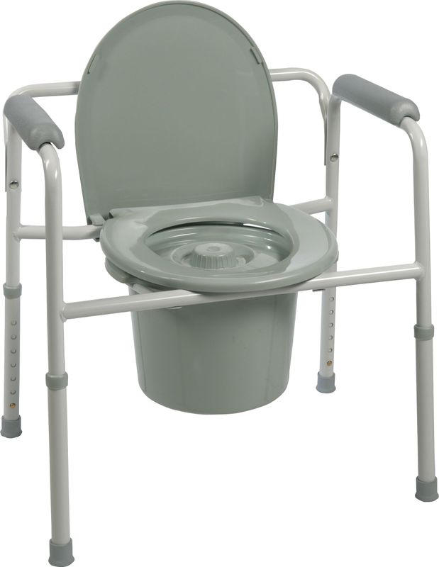 ProBasics Three-in-One Steel Commode 350 lbs. Weight Capacity # BS31C