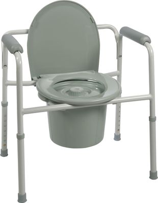ProBasics Three-in-One Steel Commode 350 lbs. Weight Capacity # BS31C