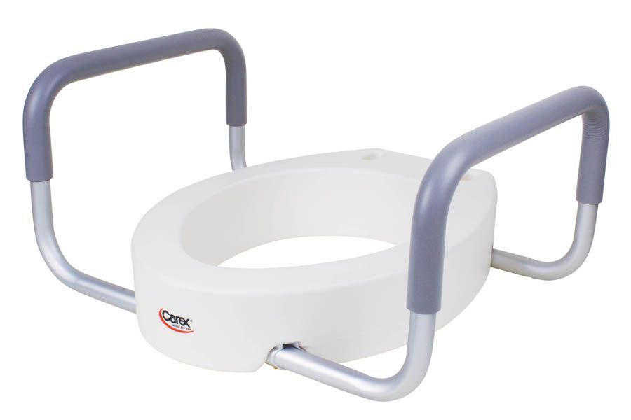 Carex Toilet Seat Elevator with Handles - Elongated # FGB31600