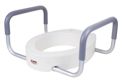 Carex Toilet Seat Elevator with Handles - Elongated # FGB31600