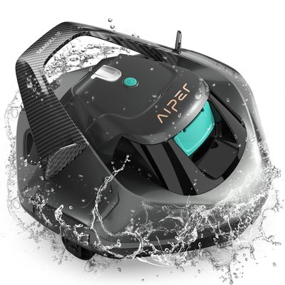 AIPER Cordless Robotic Automatic Pool Cleaner Vacuum with Chemical Dispensers for Inground & Above Ground Swimming Pools with a Flat Floor