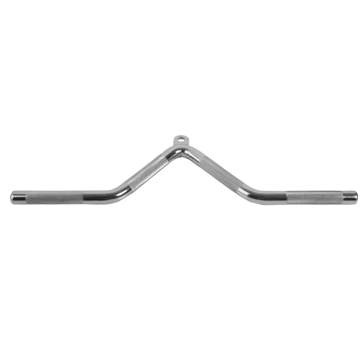 Chrome V-shaped handle
