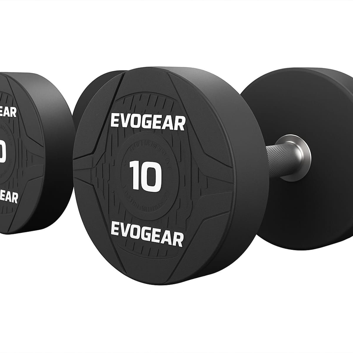 Dumbbell emborrachado de 46 kg