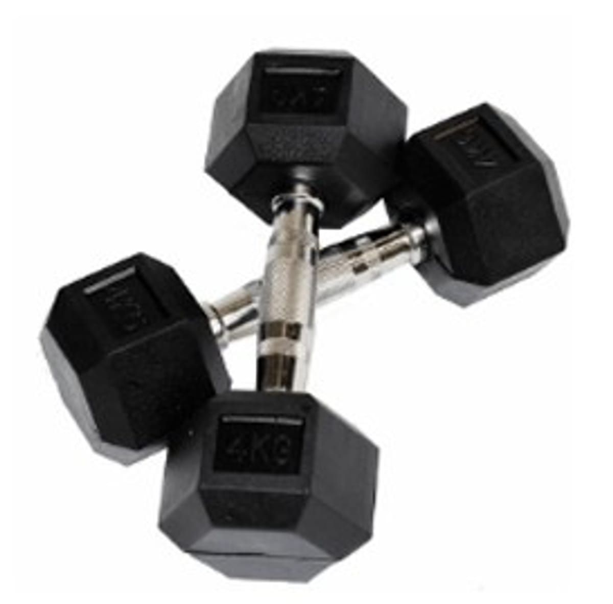 Jogo de Halter Sextavado 1kg a 10kg com Suporte