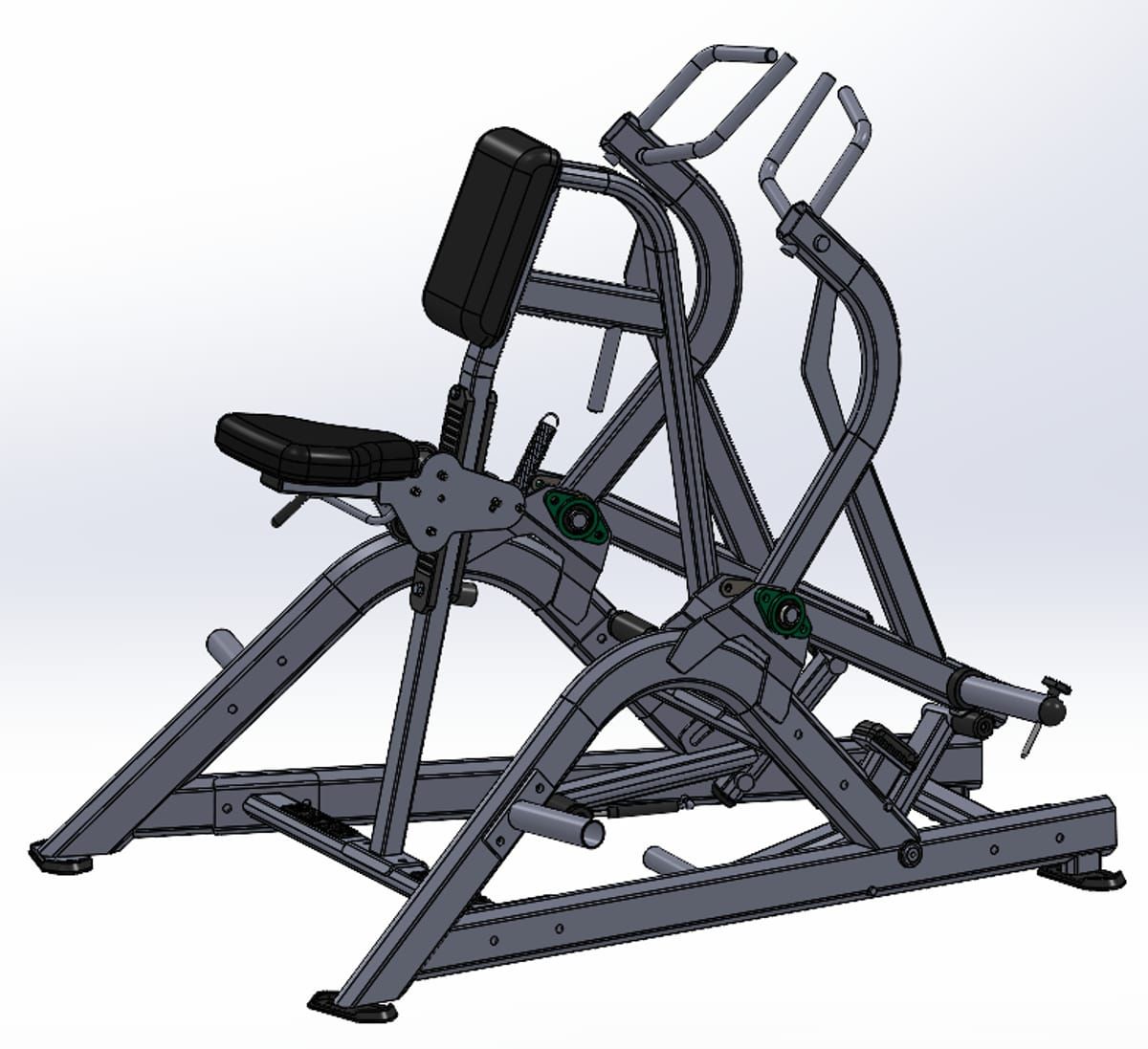Seated Row Extremal Series