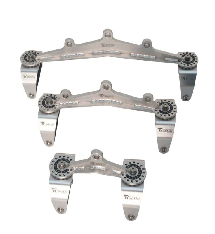 Kit de Puxadores de Alumínio de 3 Peças