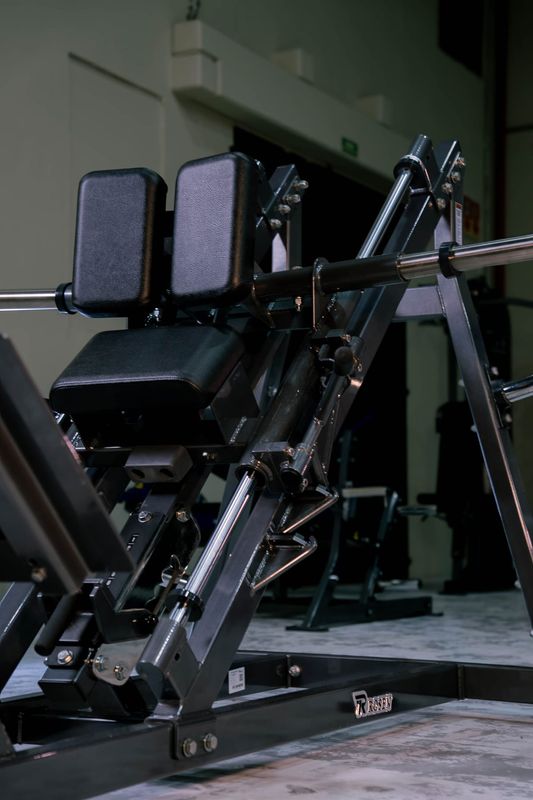 Hack Squat Linear Vector Series