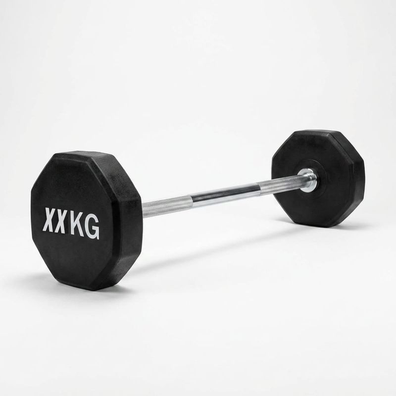 Barra Reta Montada de 45 kg