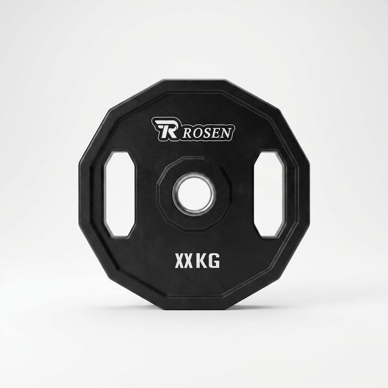 Anilha preta de 25 kg