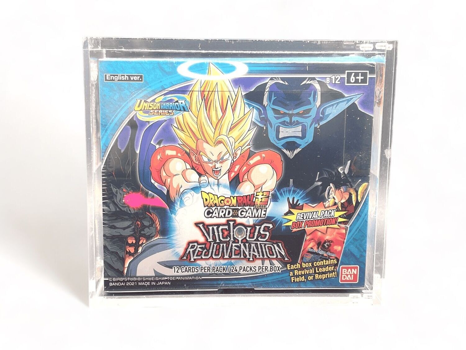 Dragon Ball Super - Vicious Rejuvenation Booster Box w/ Acrylic Case