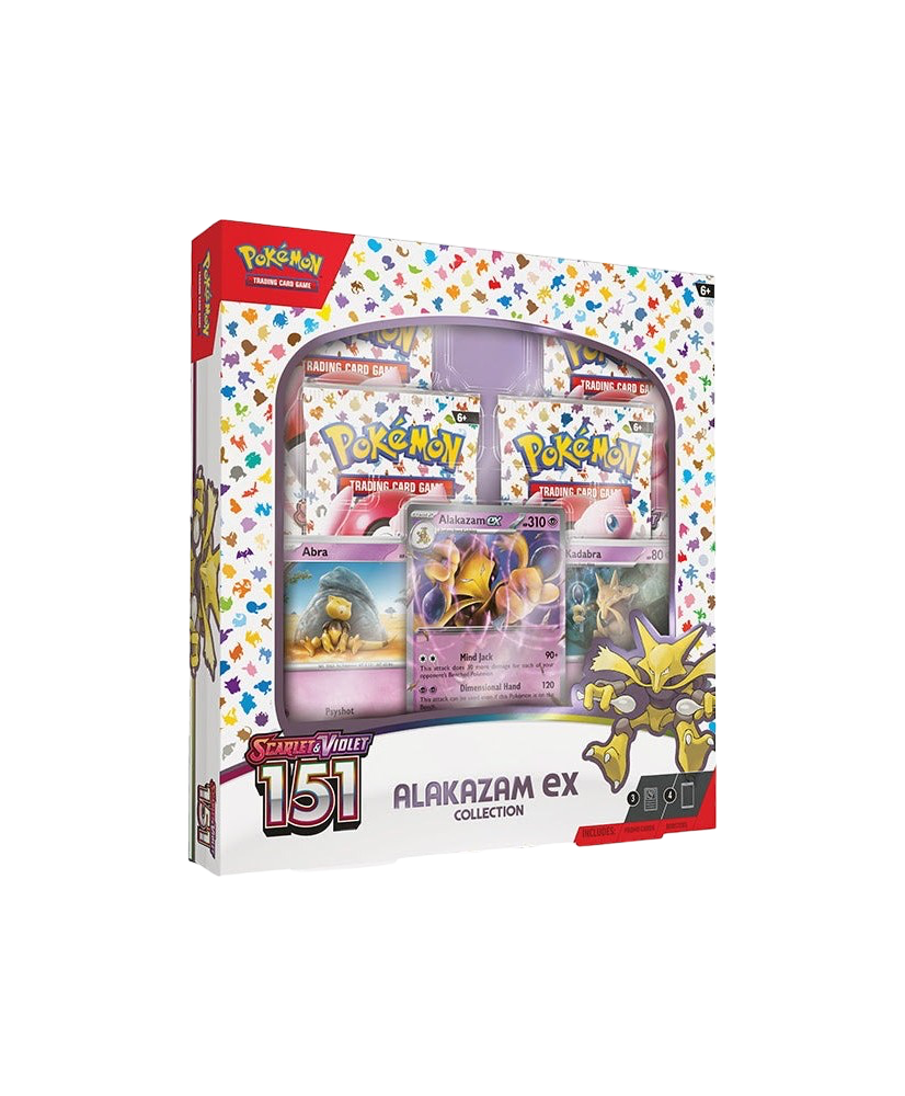 Pokemon 151 Alakazam ex Collection Box
