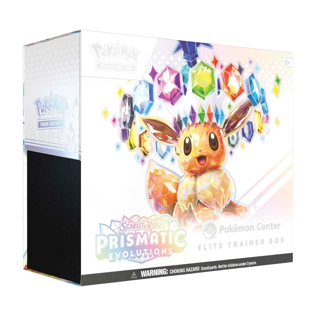 Pokemon Prismatic Evolutions Pokemon Center Exclusive Elite Trainer Box
