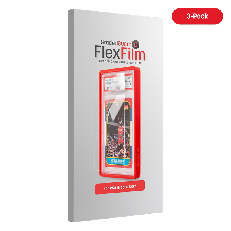 FlexFilm Graded Card Protection Film (PSA) - 3 Pack