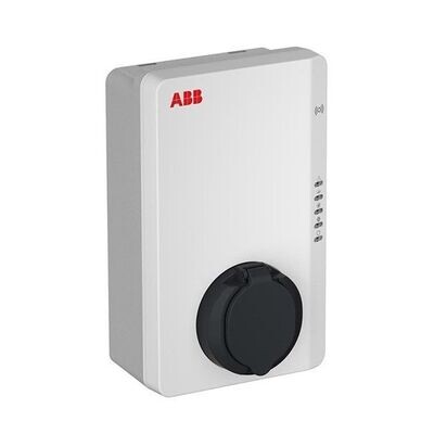 Chargeur AC Terra Wallbox Type 2 - P 22kW, prise avec volet, triphasé/32A - Lecteur RFID - Modem 3G