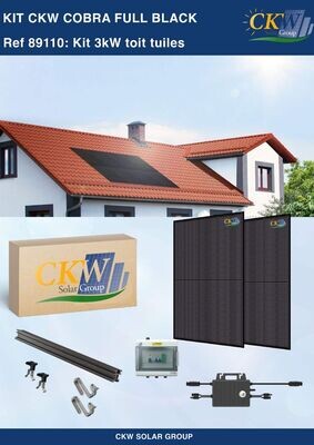 Kit Solaire Autoconsommation 3kwc