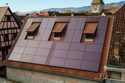 Voltec Solar
Panneau photovoltaïque TARKA 126 VSMS 355W RUBIS Rouge-Noir