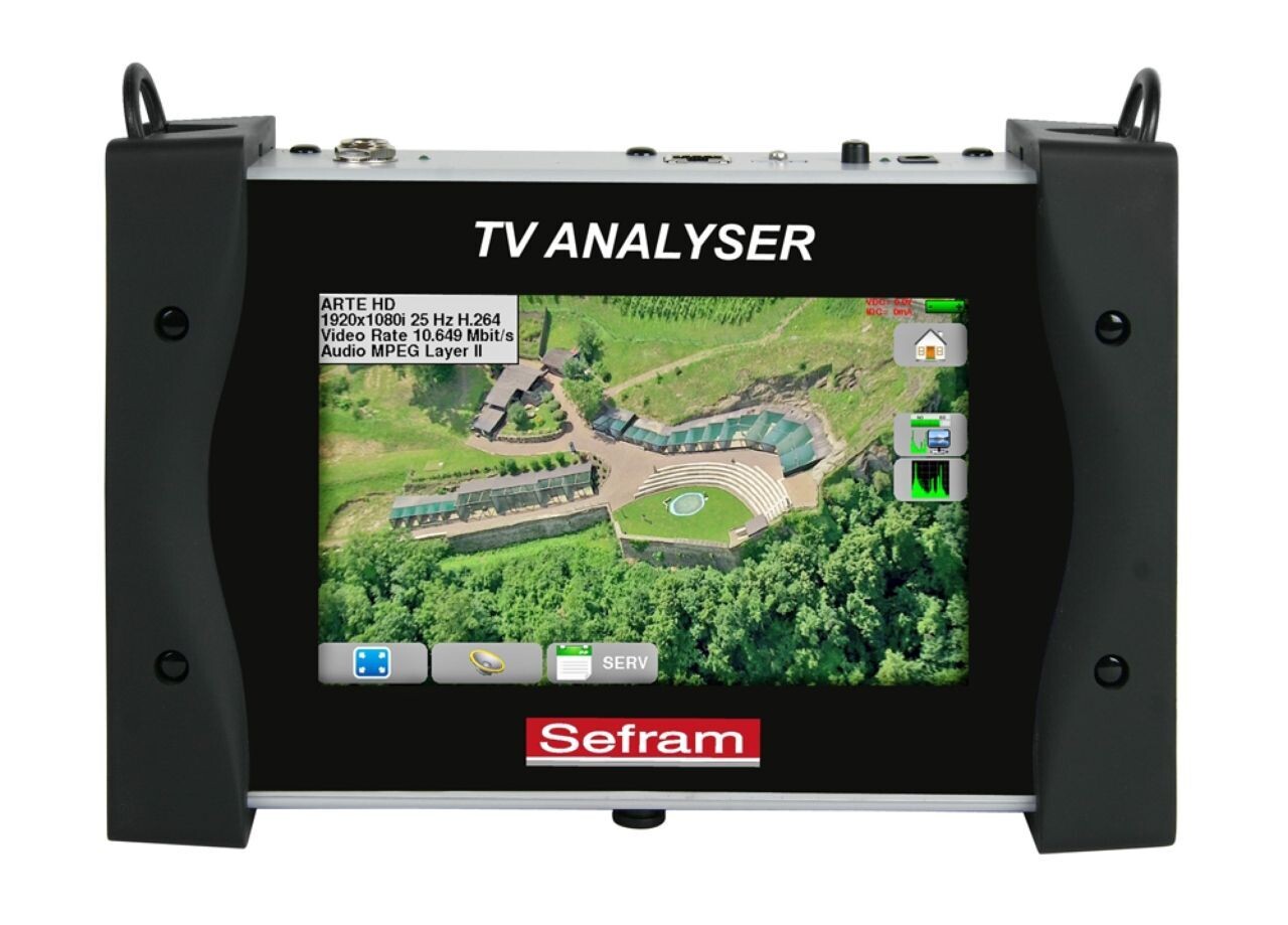 Sefram instruments Mesureur de champs NUMERIQUE HD terrestre et satellite