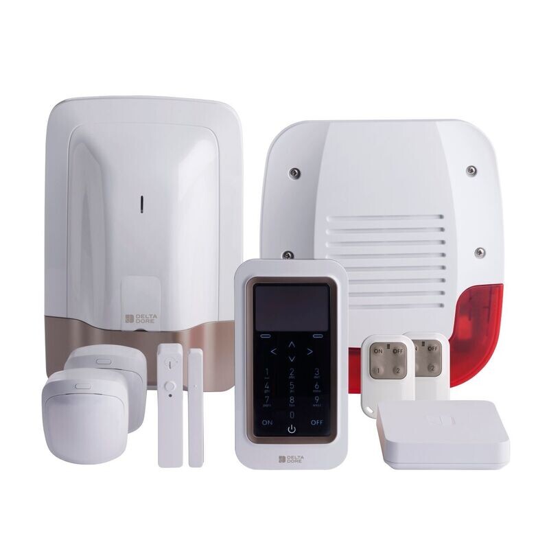 Pack Alarme Sans Fil Connecté - Sécurité et Simplicité d’utilisation