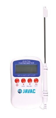 Thermomètre numérique portable avec alarme