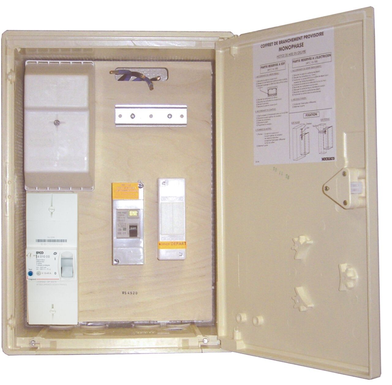 Coffret de branchement provisoire