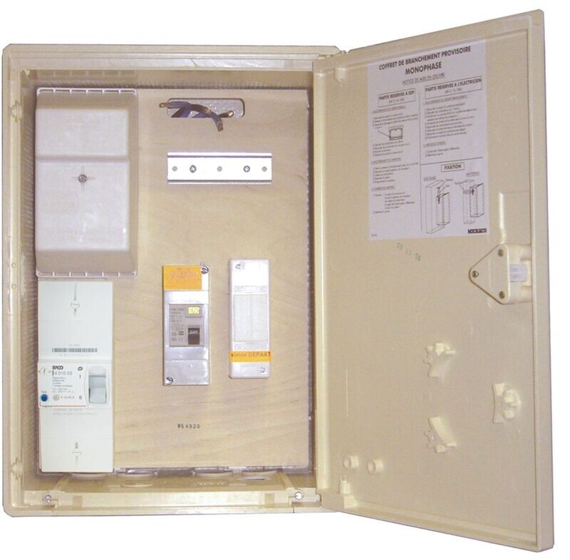 Coffret de branchement provisoire