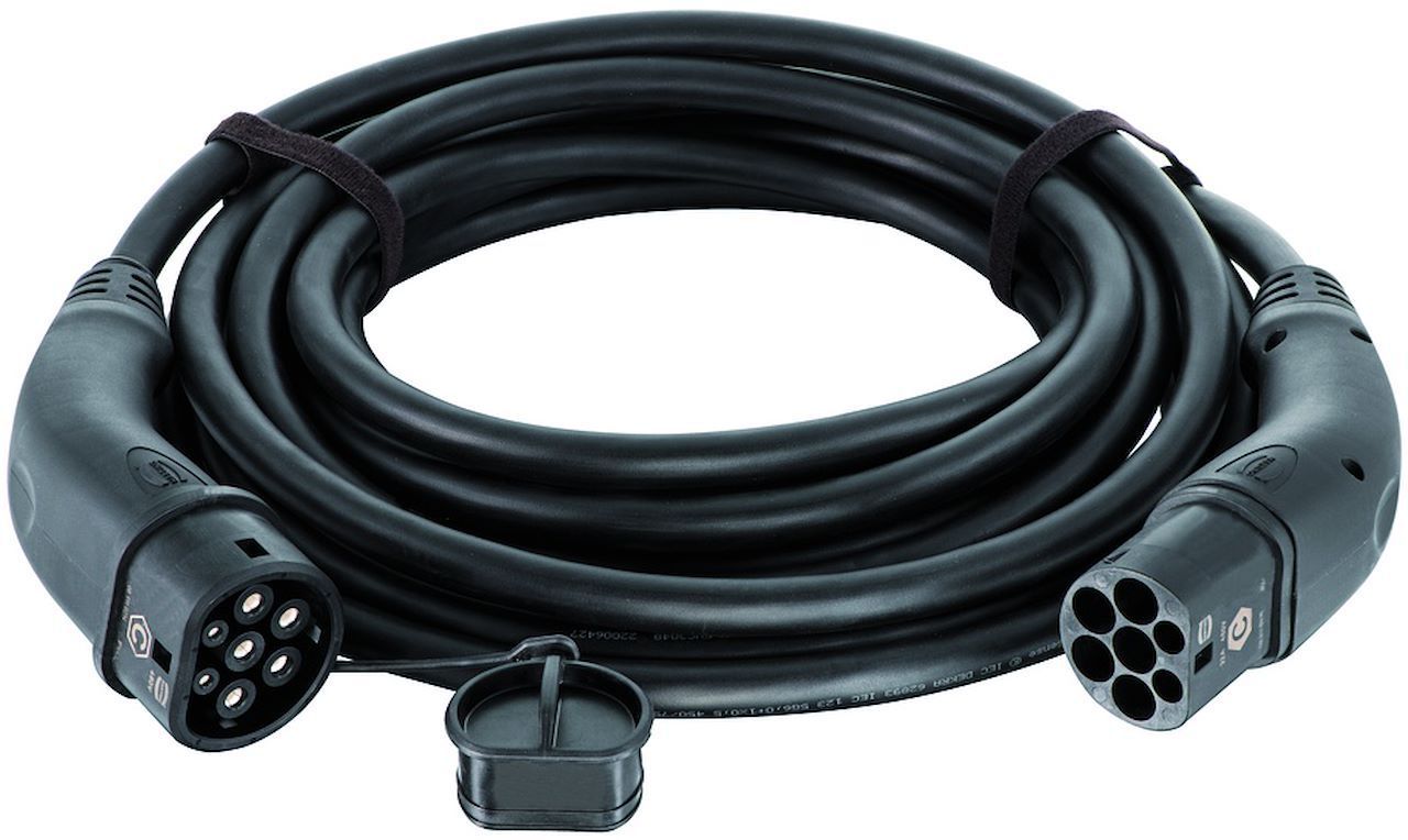 Câble de Recharge Type 2 Domestique Harting - 7,5 m.