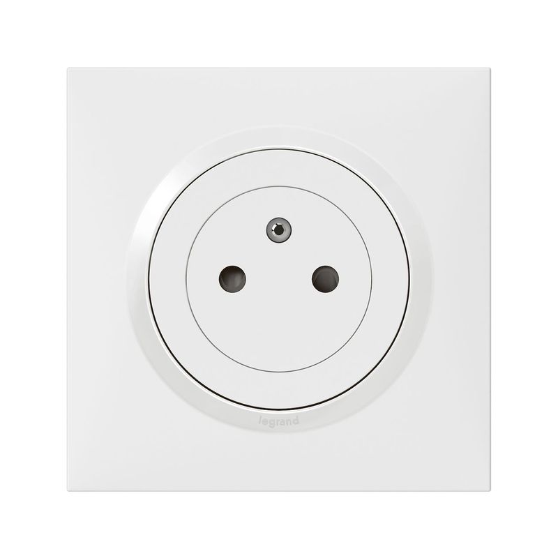 Prise de courant 2P+T Surface Dooxie One 16A 250V~ – Complète et Facile à Installer