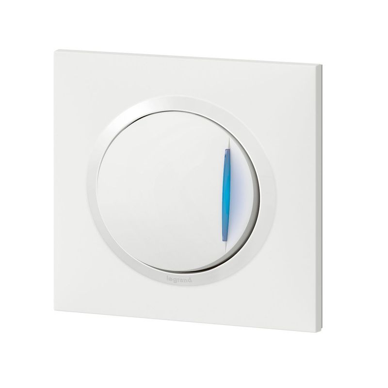 Poussoir Lumineux Dooxie One 6A 250V~ – Complet et Facile à Installer