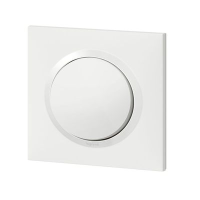 Poussoir Simple Dooxie One 6A 250V~ – Installation Facile et Design Moderne