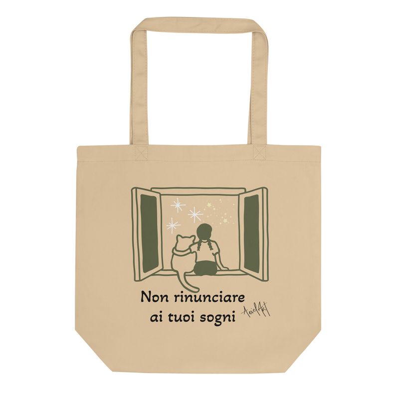Eco-friendly shopping bag Don't give up on your dreams