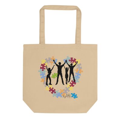 Ecological Shopping Bag Puzzle Warm Tones