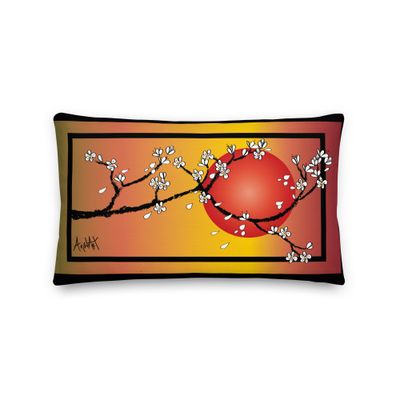 Premium Cherry Blossom Pillow