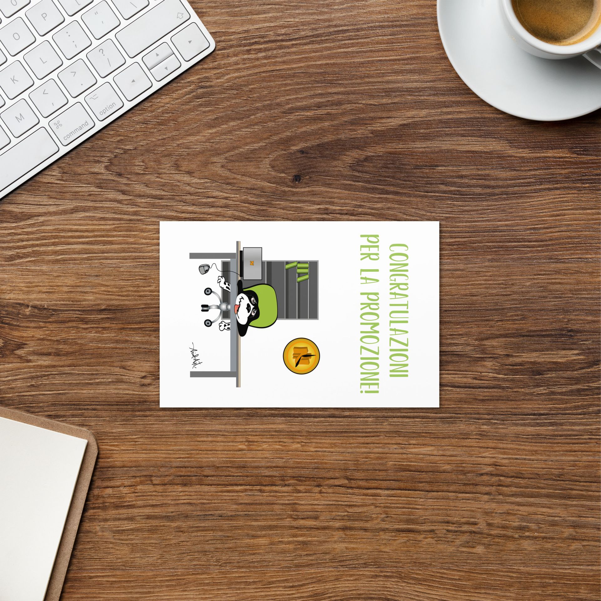 Biglietto Auguri Congratulazioni per la promozione